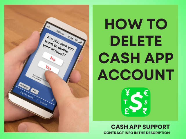 how to delete Cash App account